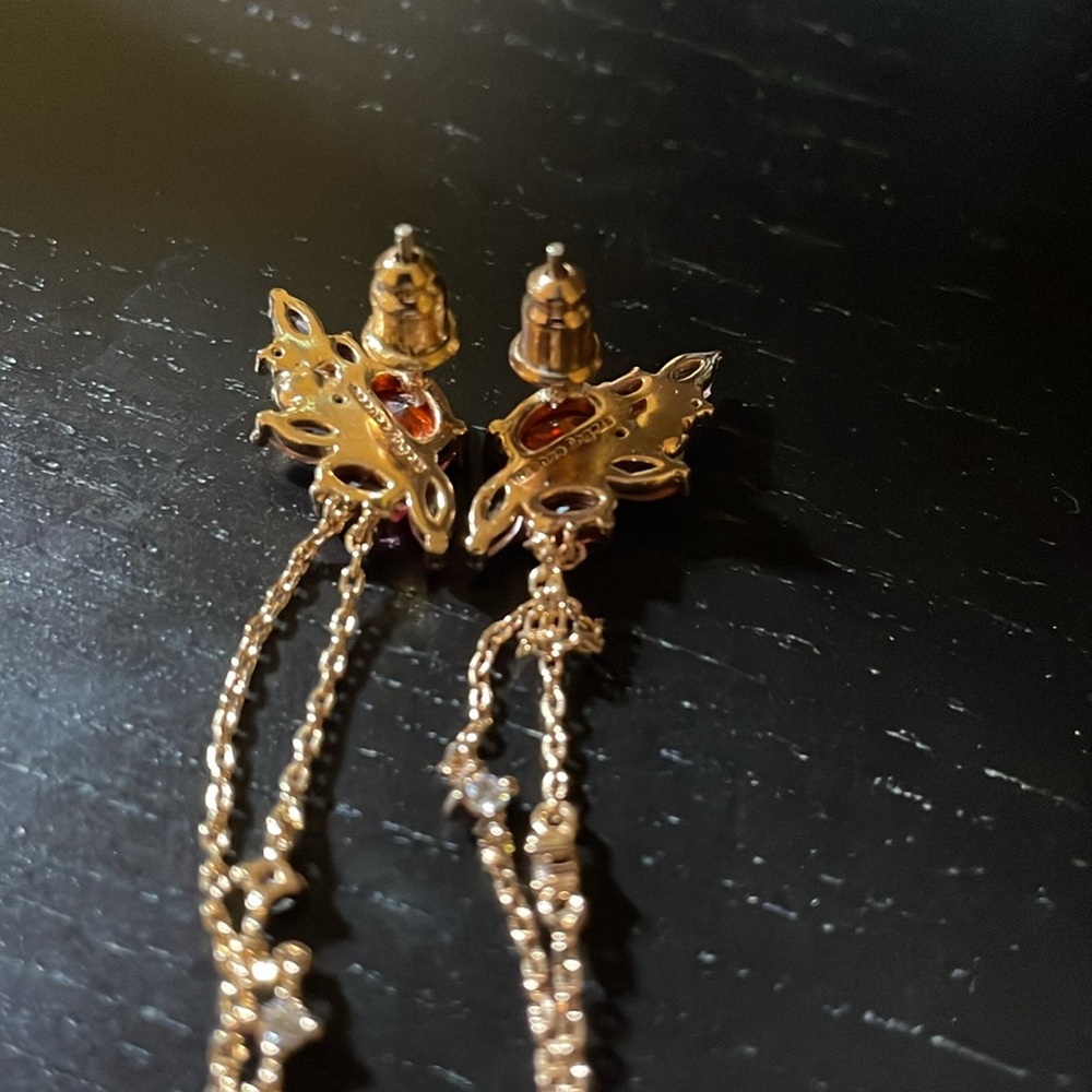 Drop Crystal earrings - Picture 3 of 3